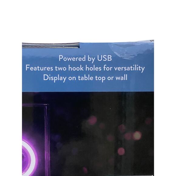 Elements LED Neon Hug Kiss XOXO Hot Pink Light-Up Sign Clear Acrylic New - Picture 5 of 7